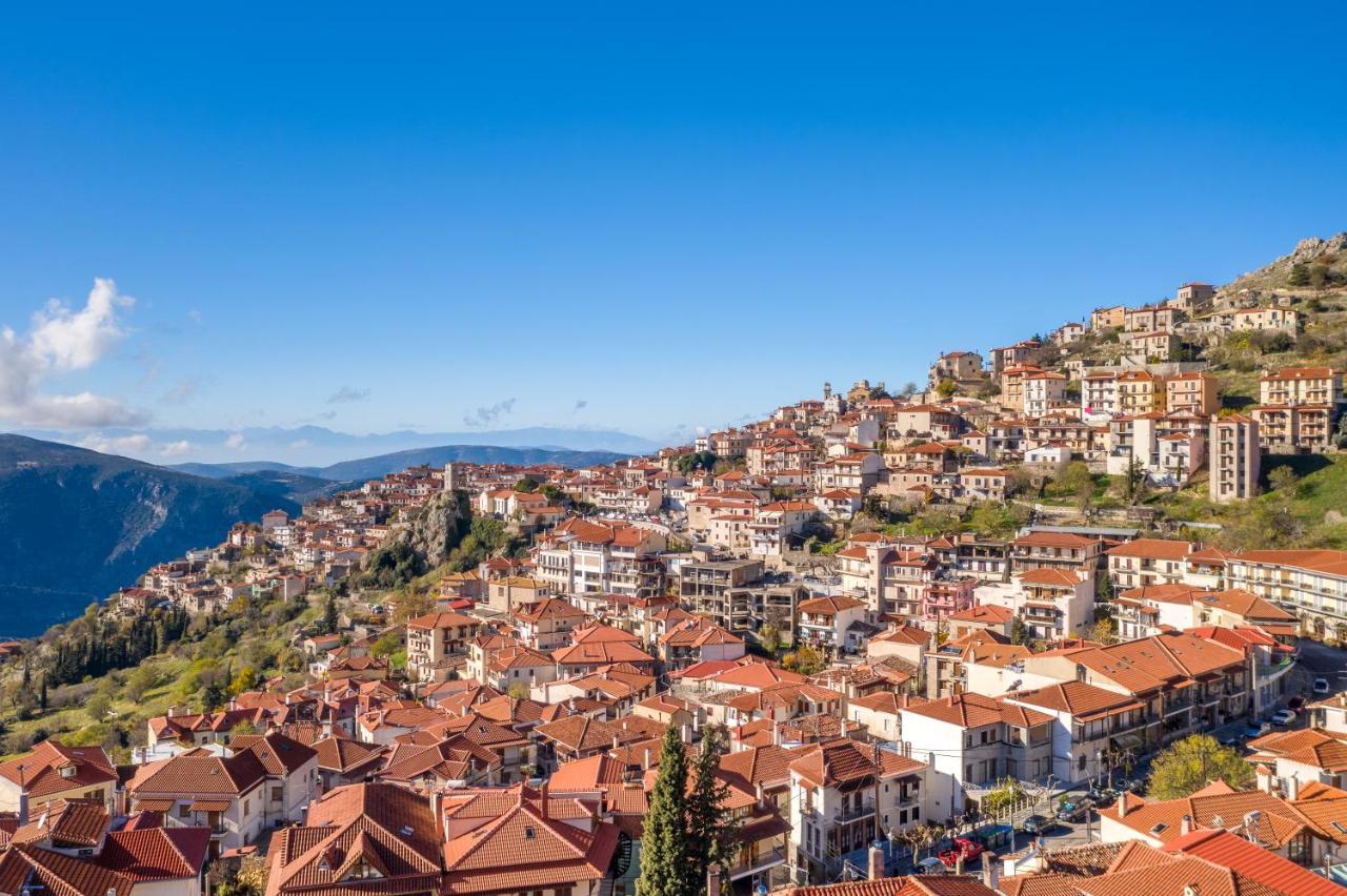 Paeonia Arachova Hotel Bagian luar foto
