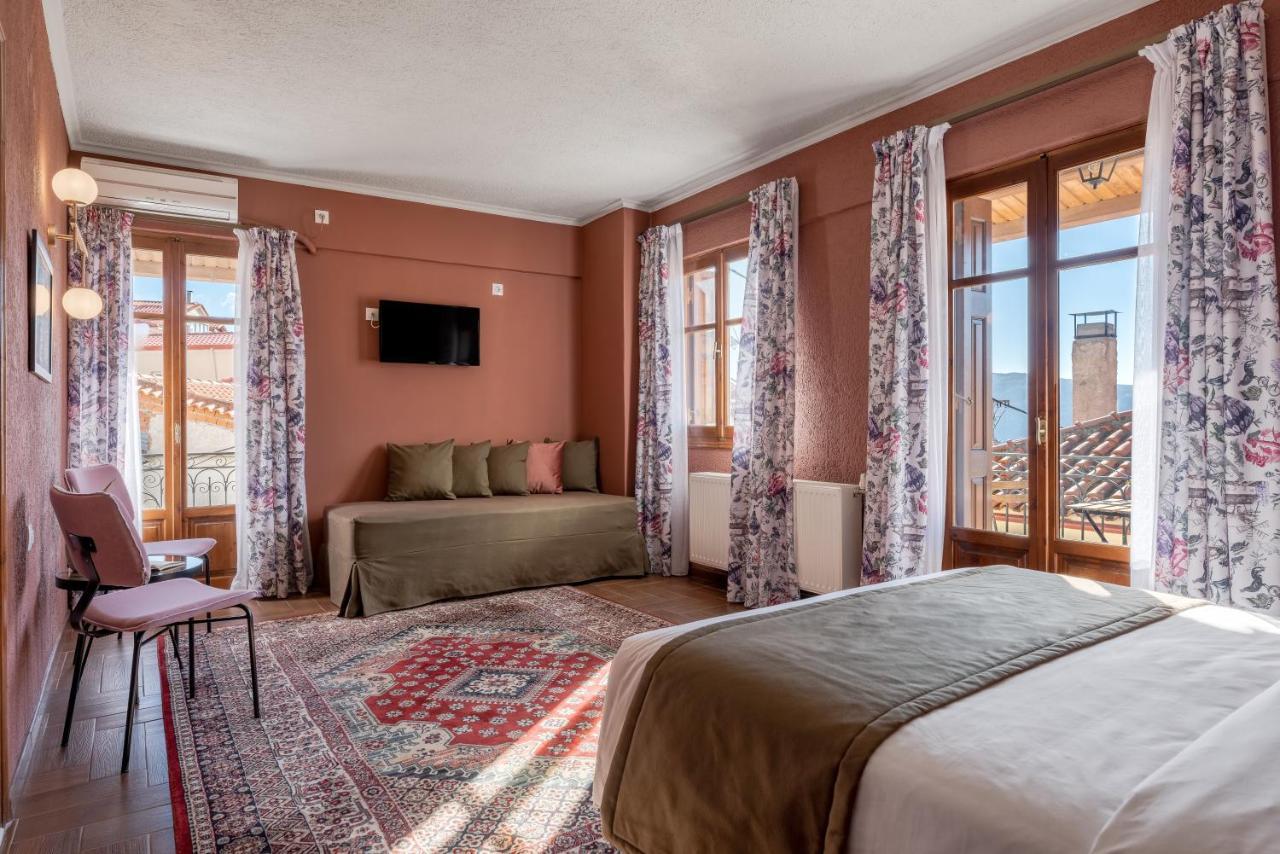 Paeonia Arachova Hotel Bagian luar foto