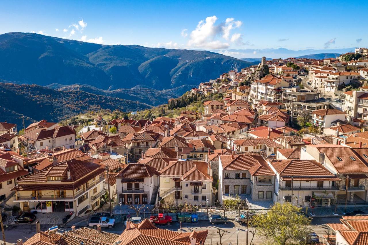 Paeonia Arachova Hotel Bagian luar foto